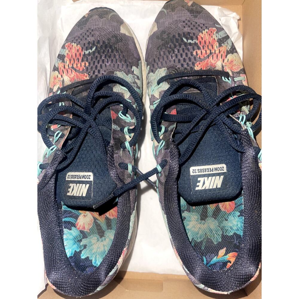 Nike Zoom Pegasus Floral Flower Photosynthesis size 9 Men's USED